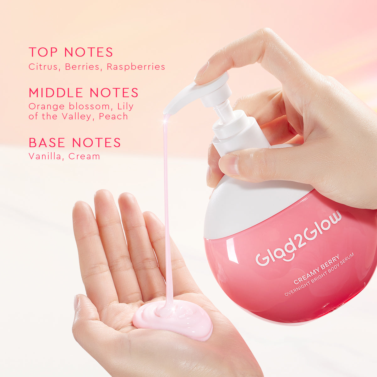 Glad2Glow Bright & Moist Body Serum Series | Body Cream Body Lotion Brighten Moist & Smooth Pemutih Badan Body Serum Glow & Peeling Menghidrasi Kulit Mencerahkan Dan Pemutih Tubuh Atasi Belang Brighty Care Whiten Handbody ohbt Lotion g2g official store