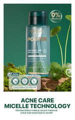 MICELLAR ALL VARIANT - NPURE Acne Power Clear Micellar Water 300ML / Micellar No Alcohol / SLS Free