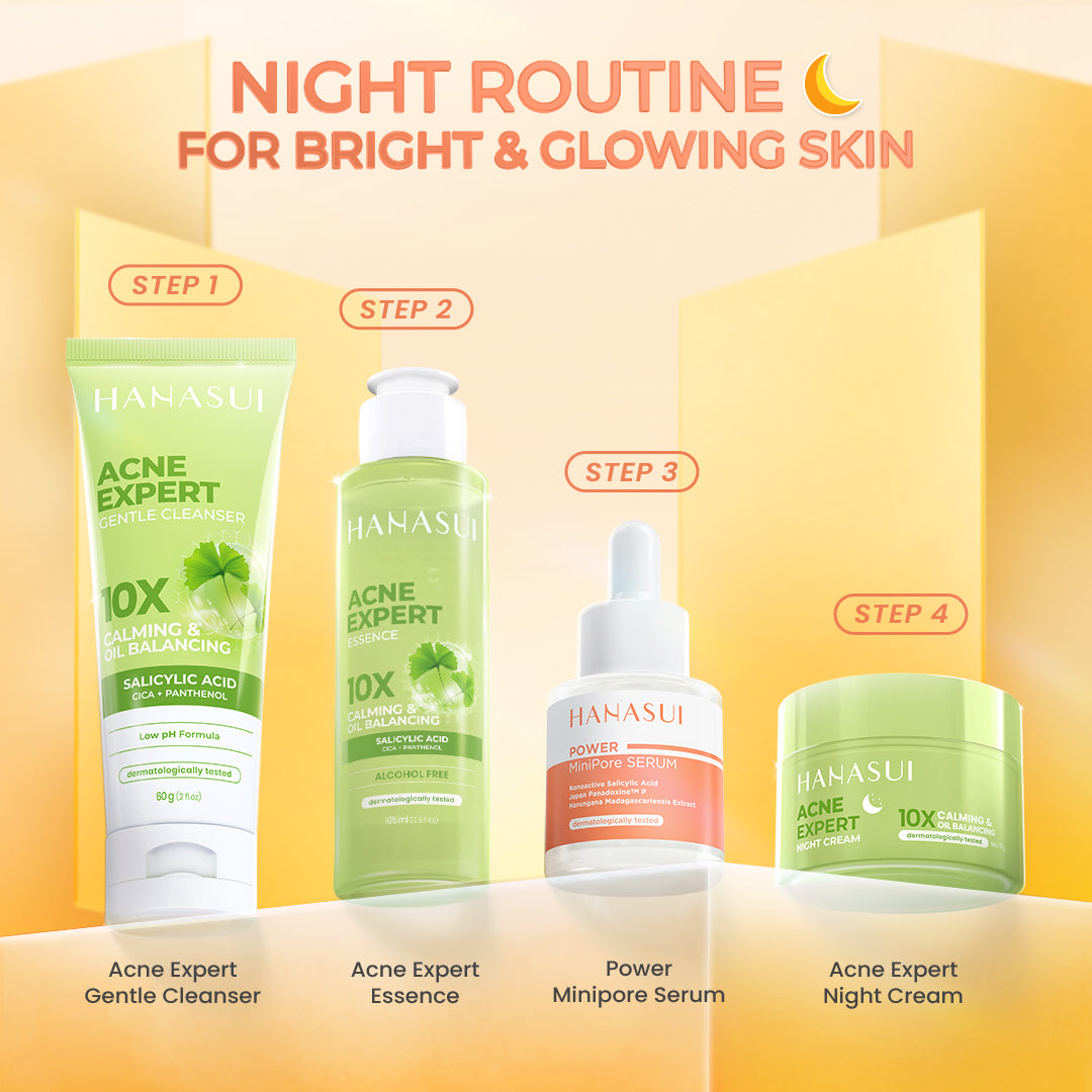 Hanasui Power Mini Pore Serum - Kurangi Komedo & Kontrol Minyak Berlebih Pori tersumbat Salicylic Acid