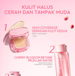 Glad2Glow Perfect Cover Cushion Foundation Waterproof Make Up Setting Concealer BB Cream Tahan Lama Hingga 12 Jam Hasil Akhir Glowing Dan Menyatu Dengan Warna Kulit Tekstur Ringan Di Wajah Full Coverage Velvet To Matte g2glow official store
