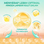 【BIG SIZE】Hanasui Ceramide Probiotics Moisturizer Gel 100ml - Pelembab Ringan Lembap Perbaiki Skin Barrier dan Mencerahkan