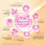 Hanasui Power Acne Serum - Jerawat & Beruntusan Menenangkan & Kurangi Produksi Minyak Salicylic Acid dan Glycolic Acid