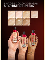 [BARU] L'OREAL PARIS INFALLIBLE 24H TINTED SERUM FOUNDATION LIGHTWEIGHT BREATHABLE RINGAN TAHAN HINGGA 24 JAM