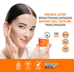 Whitelab Glow Booster C-Dose+ Water Moisturizer - Pelembap Pencerah Wajah, Menghidrasi dengan Hyaluronic & Tekstur Ringan [BPOM]