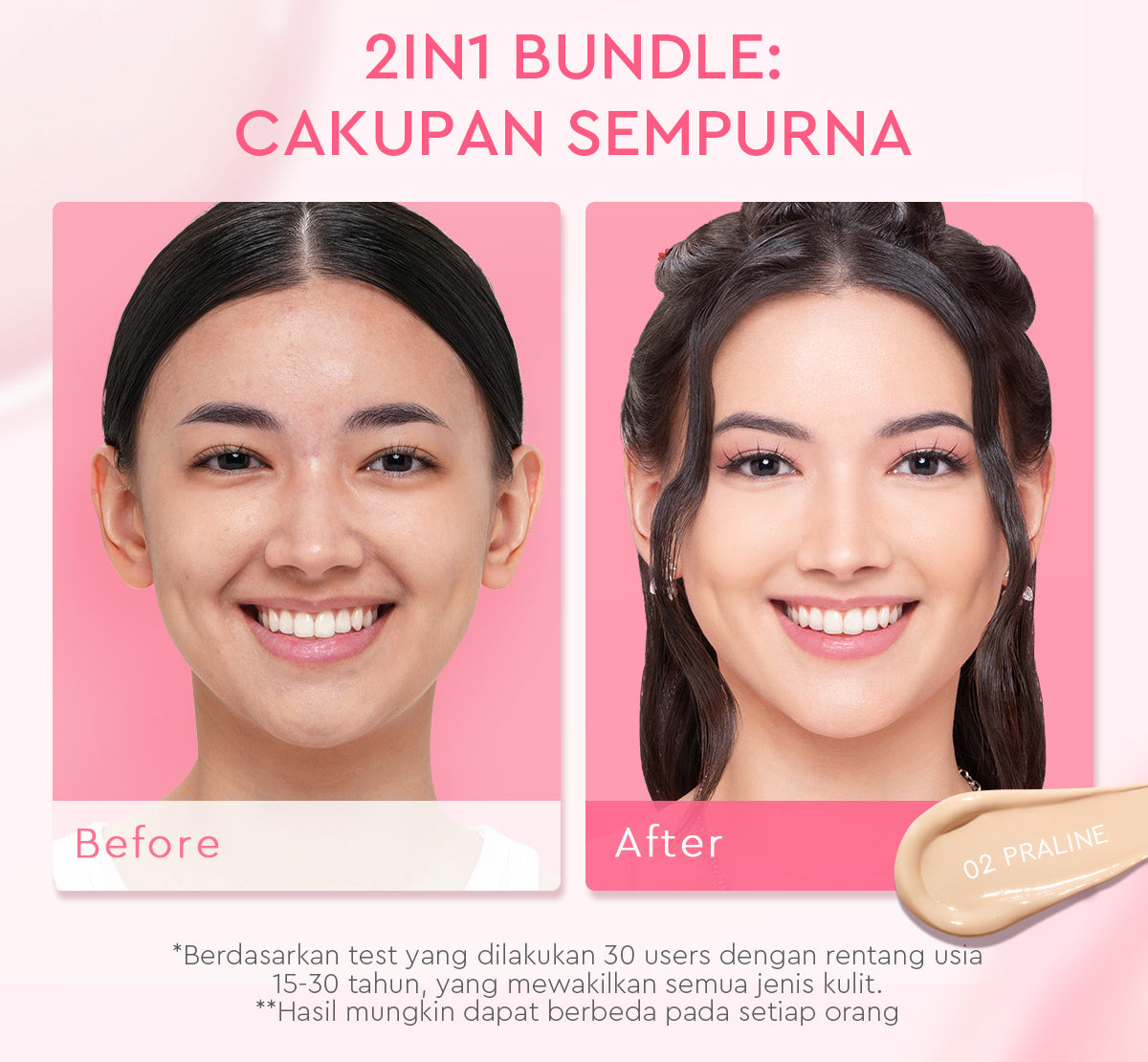 [ORDER NOW, HEMAT 35K]Glad2Glow Perfect Blurring Powder Foundation&Perfect Cover Cushion foundation  Setting waterproof Concealer Oil-Control matte Sweatproof Finish Poreless Highlighting Contouring Refill two way cake BB CC makeup g2glow official store