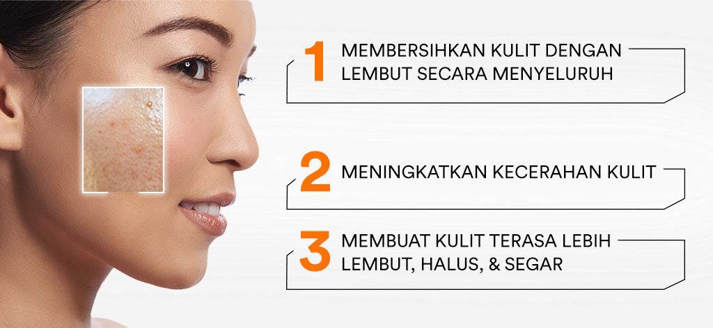 Whitelab Glow Booster C-Dose+ Facial Wash - Sabun Pembersih Muka Pencerah dengan Amino Cleanser Gentle Anti Iritasi [BPOM]