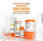 Whitelab Glow Booster C-Dose+ Facial Wash - Sabun Pembersih Muka Pencerah dengan Amino Cleanser Gentle Anti Iritasi [BPOM]