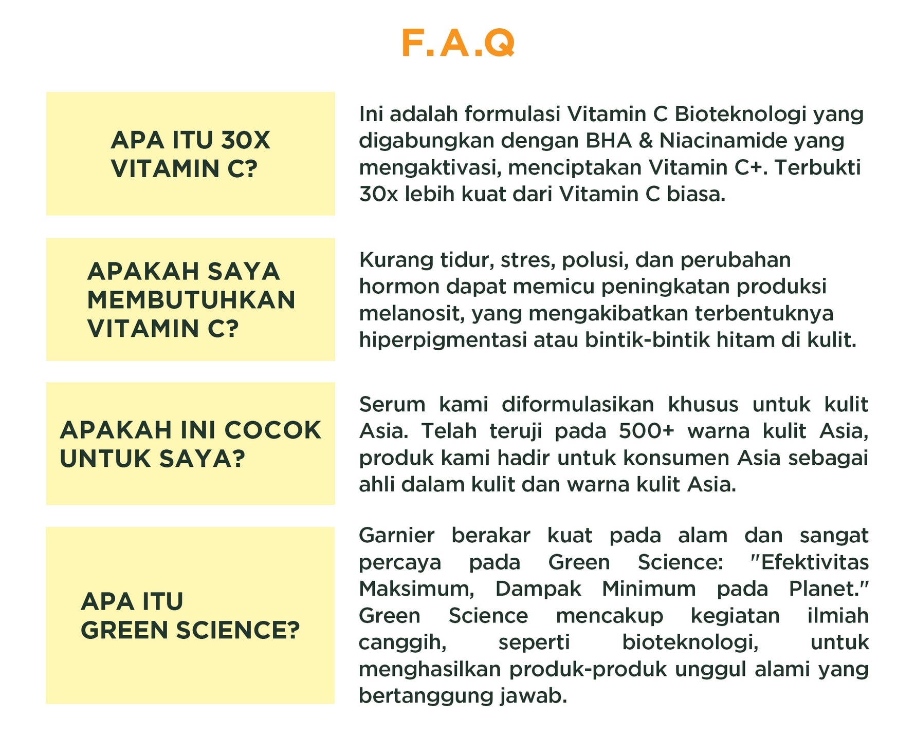 [PAKET HEMAT ISI 2] GARNIER Serum Vitamin C Bright Complete Vitamin C 30x Booster Serum Skincare - 30ml Serum Mencerahkan Wajah Cepat Cerahkan Noda Hitam Serum Wajah