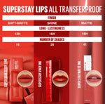 MAYBELLINE OFFICIAL Superstay Teddy Tint 5 mL - Teddy Soft Matte Tahan 12 Jam Lipstick Lipcream Lipstik Perfect Lip Tint