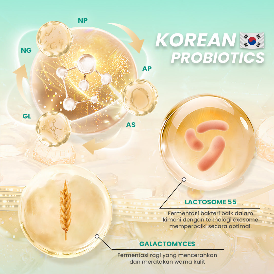 Hanasui Ceramide Probiotics Moisturizer Gel - Pelembab Ringan Lembap Perbaiki Skin Barrier dan Mencerahkan
