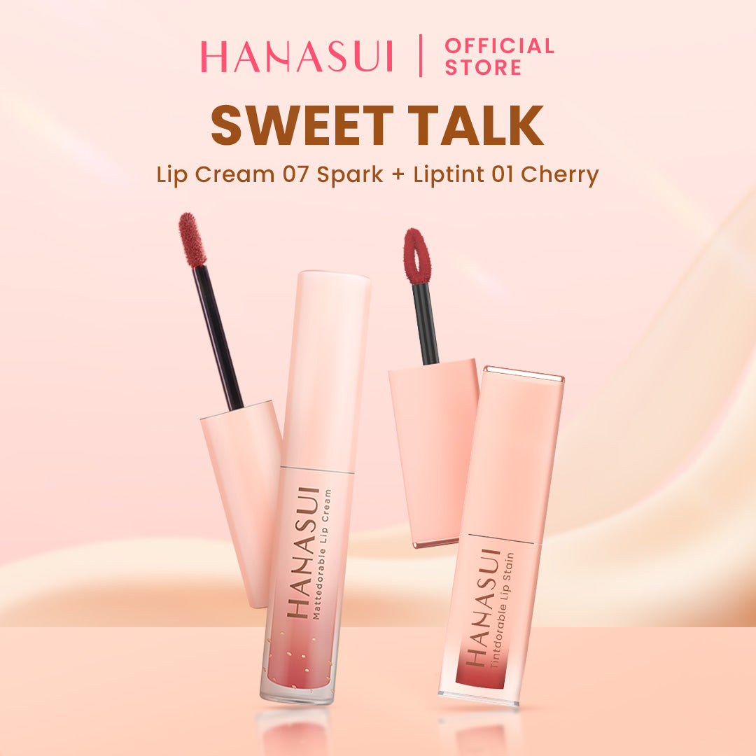 Hanasui Ombre Lips - Olive Oil Vitamin E Double Mouisturizing Velvet Matte Finish Longlasting