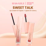 Hanasui Ombre Lips - Olive Oil Vitamin E Double Mouisturizing Velvet Matte Finish Longlasting