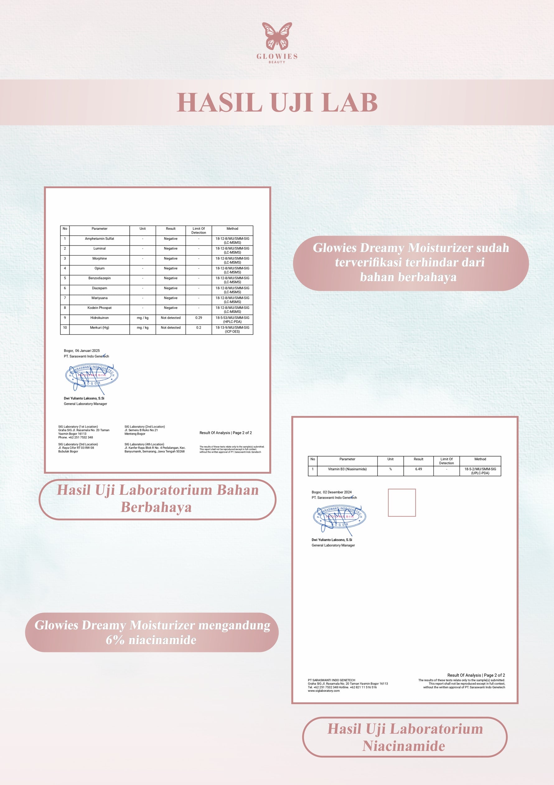 FLASH SALE Glowies Beauty Dreamy Moisturizer Skincare Repair Skin Barrier Melembapkan dan Meredakan Jerawat PIE/PIH with 7% Azeclair 6% Niacinamide Tranexamic Acid Alpha Arbutin Acne Calming Water Gel