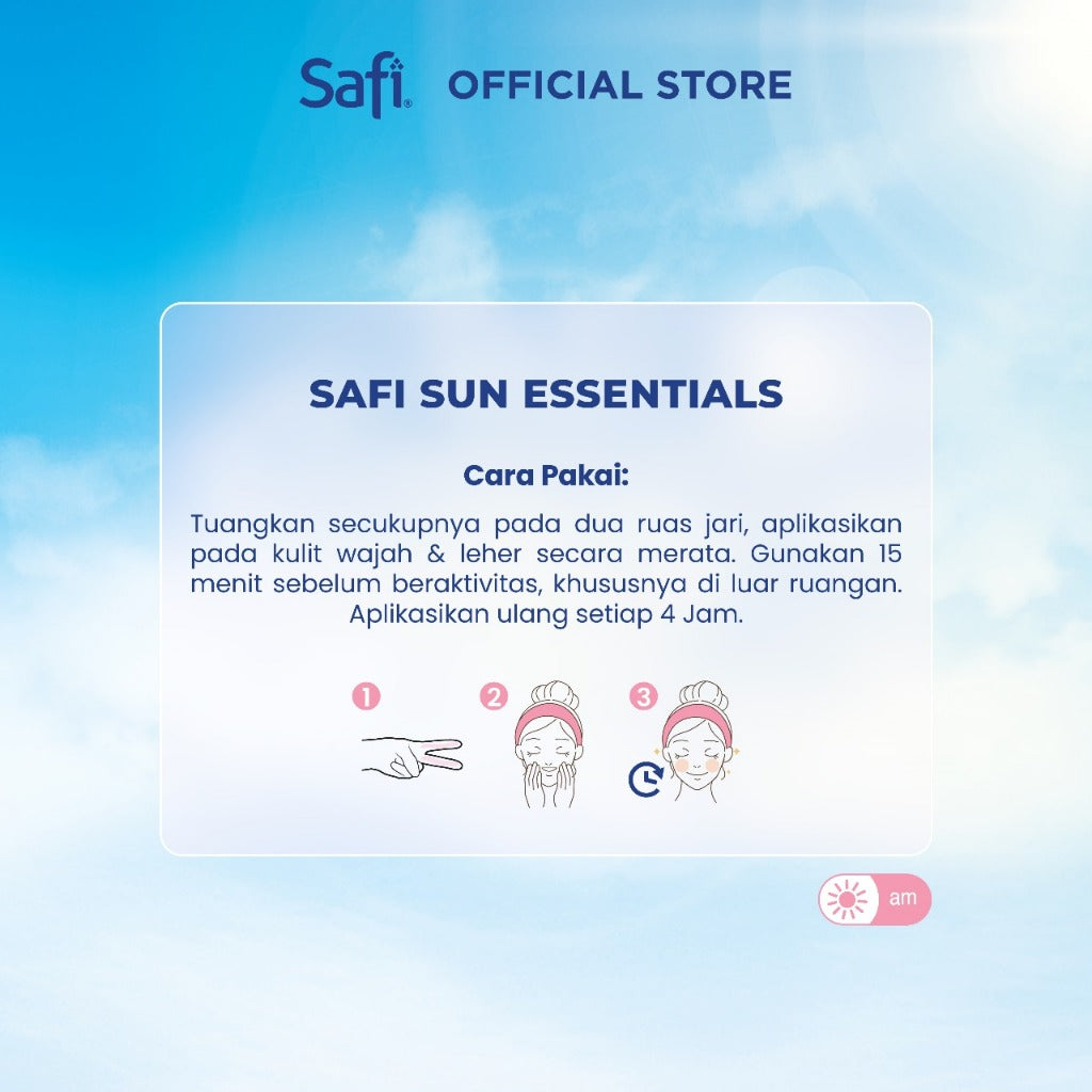 Safi Sun Essentials Daily Shield Sunscreen SPF 50+ PA ++++ 30 ml