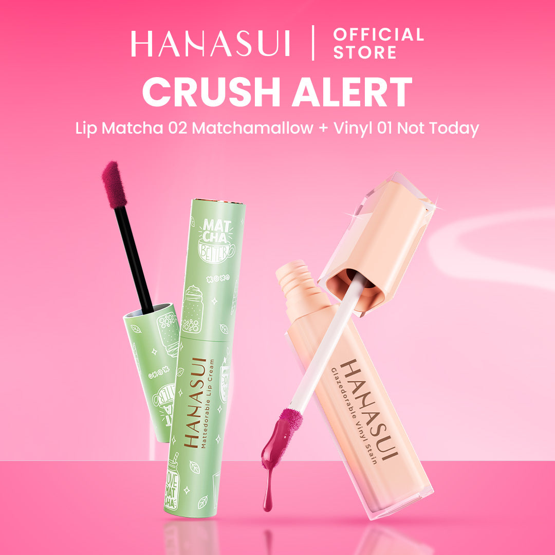 Hanasui Ombre Lips - Olive Oil Vitamin E Double Mouisturizing Velvet Matte Finish Longlasting