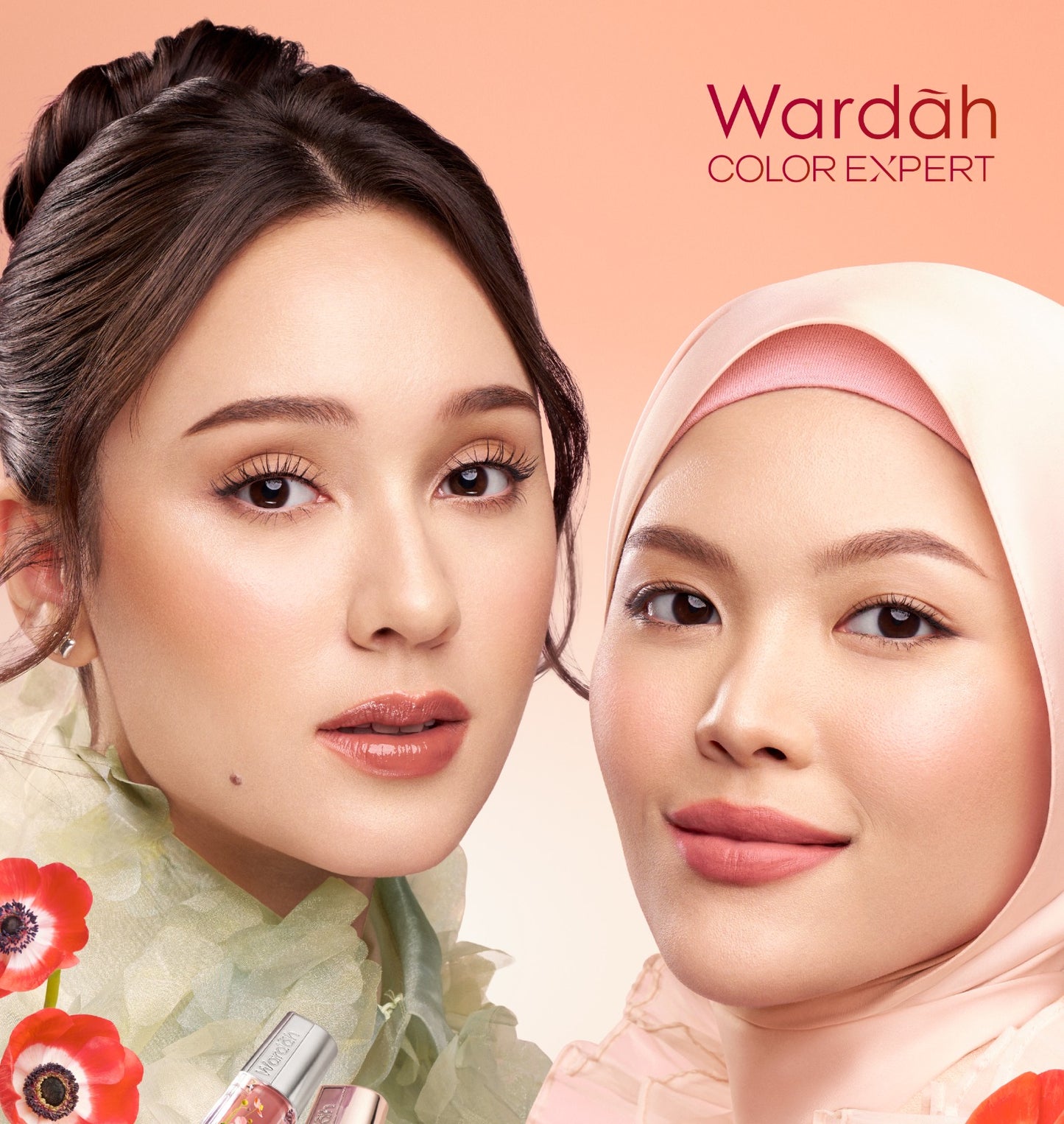 [OMBRE COVER BIBIR GELAP] WARDAH Ombre Glasting Liquid Lip + Matte Lip Cream -Lip-Stain-Lipgloss-Lipstik-Lip Matte-Lipcream-Lip Cream- Glossy Longlasting Waterproof Tahan Lama - Glaze Lip - Makeup - Liptin Anak Sekolah