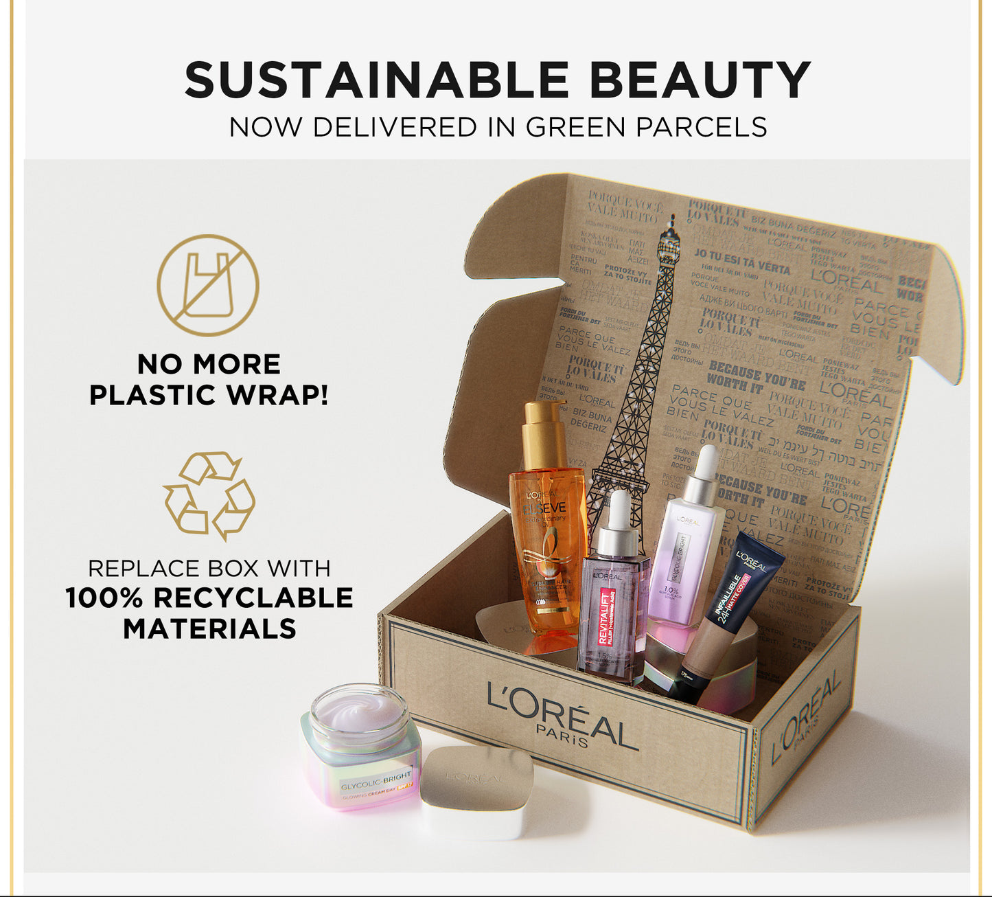 L'Oreal Paris Elseve Extraordinary Oil Gold Hair Treatment Serum 100ml -  Rambut Halus Berkilau dalam Satu Pemakaian - dari Bunga Istimewa Omega 3 - Perawatan Rambut Vitamin Rambut 100ml   Vitamin rambut