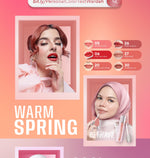 [OMBRE COVER BIBIR GELAP] WARDAH Ombre Glasting Liquid Lip + Matte Lip Cream -Lip-Stain-Lipgloss-Lipstik-Lip Matte-Lipcream-Lip Cream- Glossy Longlasting Waterproof Tahan Lama - Glaze Lip - Makeup - Liptin Anak Sekolah