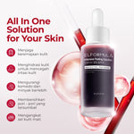 ELFORMULA Intensive Peeling Solution - Peeling Serum Dark Spot Glass Skin Eksfoliasi Wajah Mengangkat Sel Kulit Mati AHA BHA PHA Glowing Smooth Skin Mencerahkan Kulit Halus Blackhead Brightening Whitening Exfoliasi Exfoliating