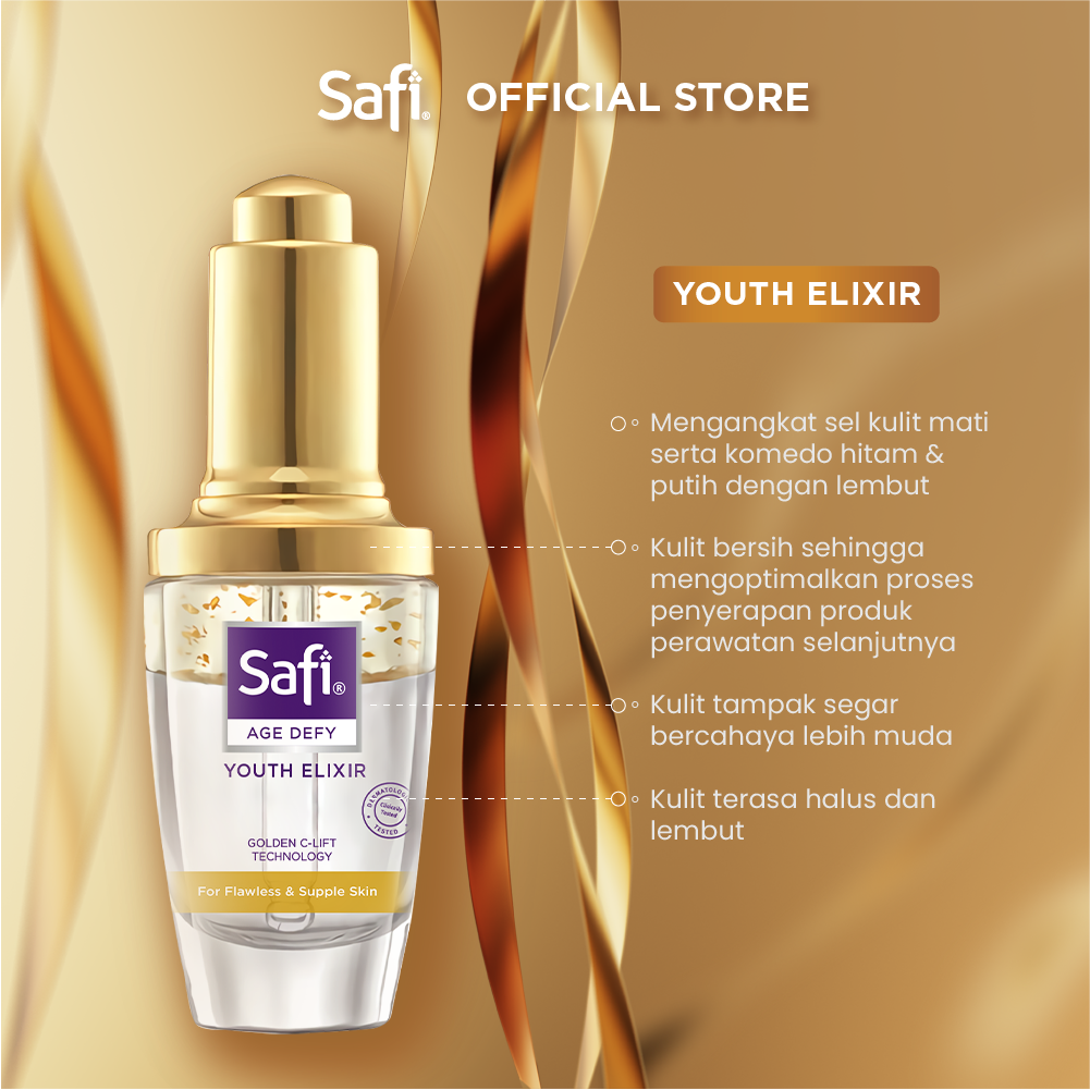 SAFI - Age Defy - Youth Elixir 29gr - Serum Wajah Anti Aging