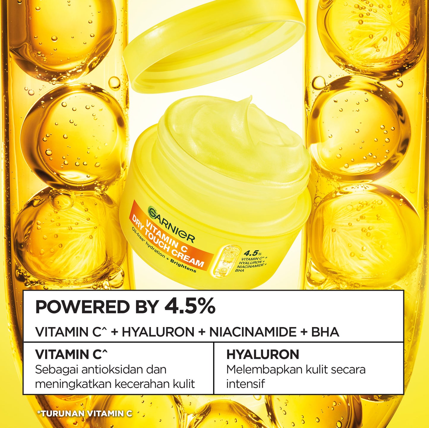 [NEW LAUNCH] GARNIER Mochi Dry Touch Cream Moisturizer Pelembab Wajah Skin Barrier 4.5% Vitamin C / Niacinamide / Salicylic Acid 30ml & 50ml Skincare Set Krim Siang Krim Malam Day Cream Serum Tone Up Mosturizer Mousturizer Cream Pemutih Wajah