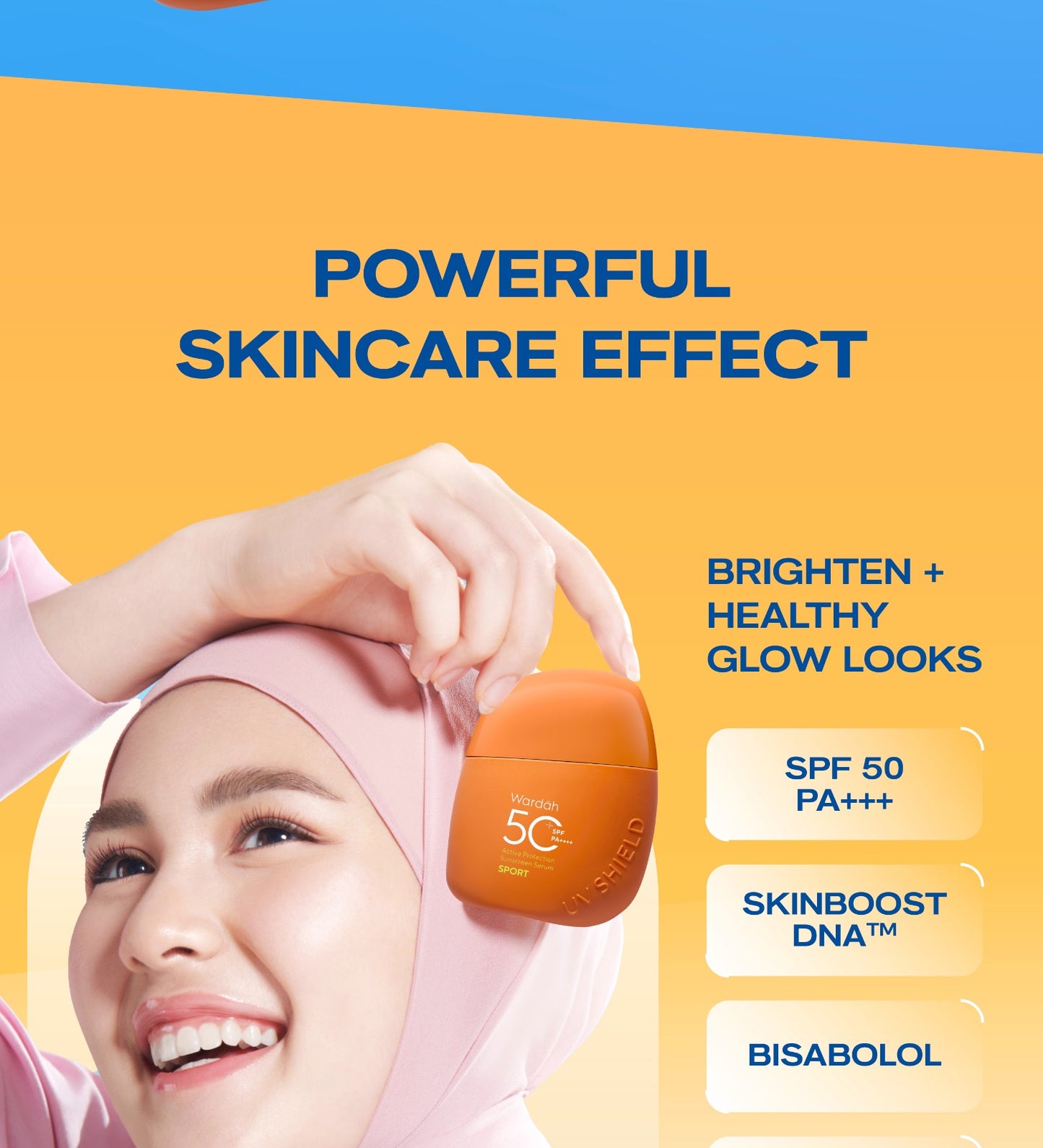 Wardah UV Shield Active Protection Sunscreen Serum SPF 50+ PA++++