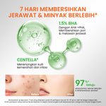 YOU Hy! Amino+ 1.5% BHA Fight Acne Gel Cleanser Amino Facial Wash Low pH Gentle Gel Salicylic Acid Acne Facial Wash Centella Sabun Pembersih Wajah Jerawat