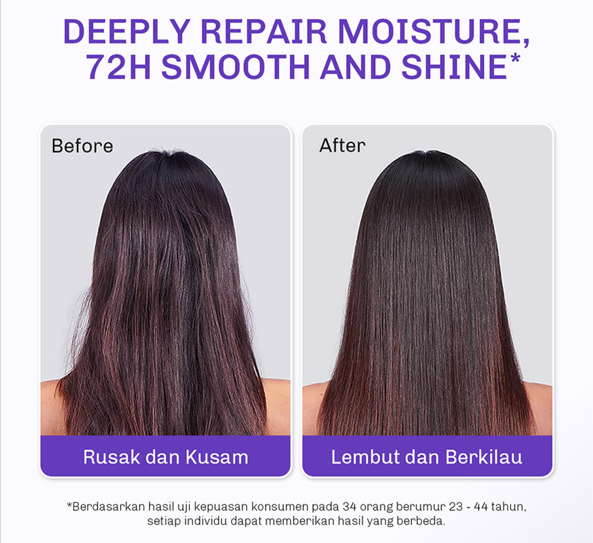 [FOR DAMAGED & COLORED HAIR] Lavojoy Repair Me Now 2in1 Bundle Shampoo 280ml + Hair Mask 250ml | Paket Perawatan Rambut Halus & Berkilau Tanpa Lepek