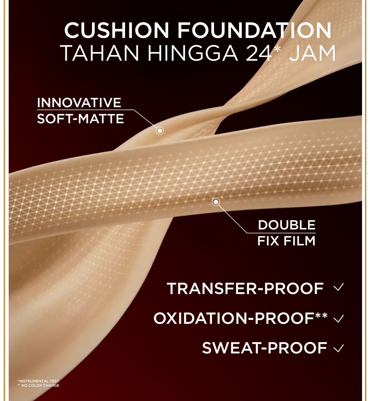 [BARU!] L'Oreal Paris Infaillible Cushion Foundation 24H - flawless coverage,  Cushion dengan hasil yang nyaman tersedia dalam 10 shades cocok untuk kulit indonesia.