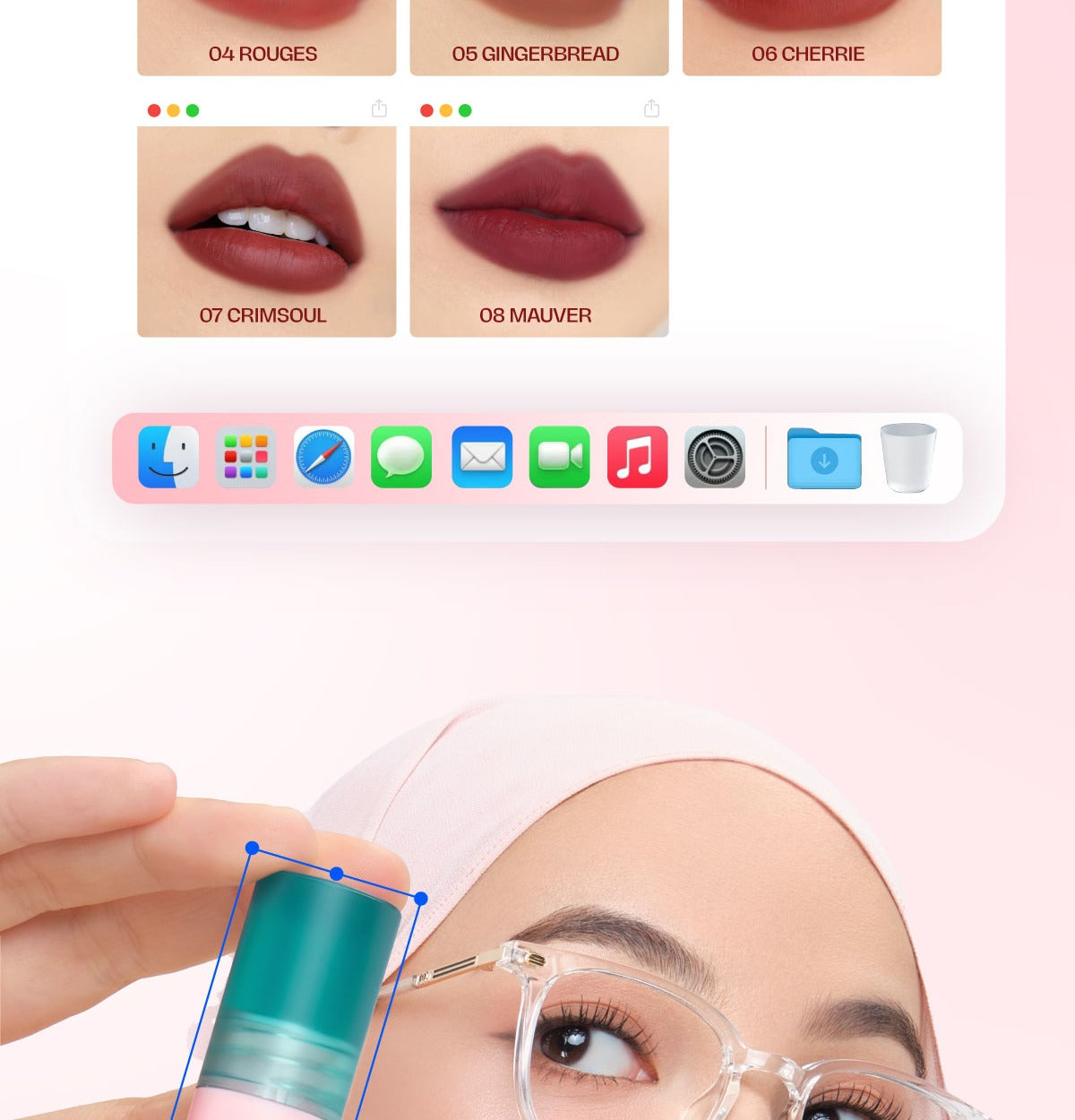 NEW! Wardah Airbrush Lip Tint - Soft-Blur Finish-Longlasting-Lightweight-Hydrates -Tahan Lama 24 Jam - Lip Stain - Lipgloss - Liptint - Lipstik - Lipcream - Lip Matte - Makeup