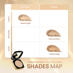Glowsicha - Velvet Perfect Two Way Cake - Bedak Padat Mencerahkan Menyamarkan Noda Tahan Lama Ringan Glowing Matte Finish Anti Minyak Halus Lembut Cerah Merata Bedak Kulit Berminyak Makeup Harian Compact Powder Foundation