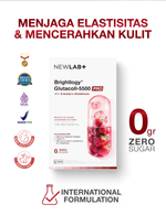 [New Launch] NEWLAB Brightlogy GlutaColl-5500 - PRO Mini   | Collagen Glutathione Drink | 13X Efektif Kulit Cerah & Sehat | S-Acetyl-L-Glutathione|Efektif Memutihkan|7 - 14 Sachet