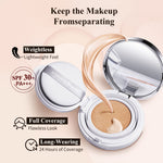 [Louisse's Exclusive] PREMIERE BEAUTE Sunscreen Cushion  SPF 30 PA+++ High Coverage Poreles & Flawless Foundation 24H Long-lasting [BUY 1 Gratis 1 Cushion Refill]  [LIVE] louisse