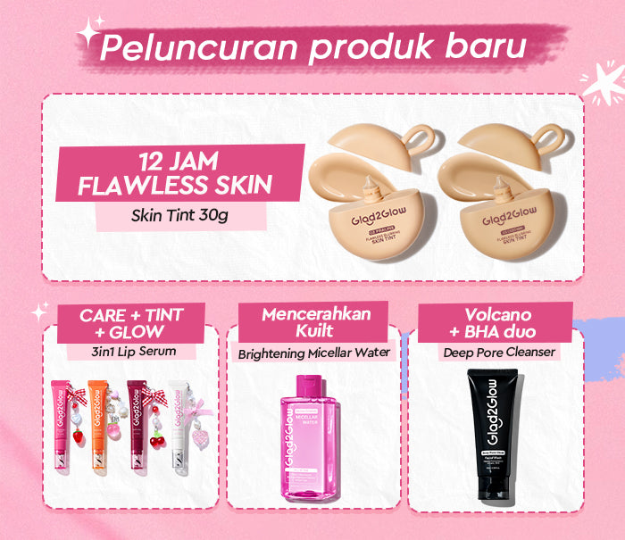 Glad2Glow Perfect Cover Cushion Foundation Waterproof Make Up Setting Concealer BB Cream Tahan Lama Hingga 12 Jam Hasil Akhir Glowing Dan Menyatu Dengan Warna Kulit Tekstur Ringan Di Wajah Full Coverage Velvet To Matte g2glow official store