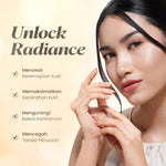 Glowsicha - Salmon DNA Serum - Mencerahkan Melembabkan Anti Aging Cerah Kencang Glowing Perawatan Wajah Anti Keriput Skincare Serum BPOM Wajah Cerah Lembab Awet Muda Skin Booster