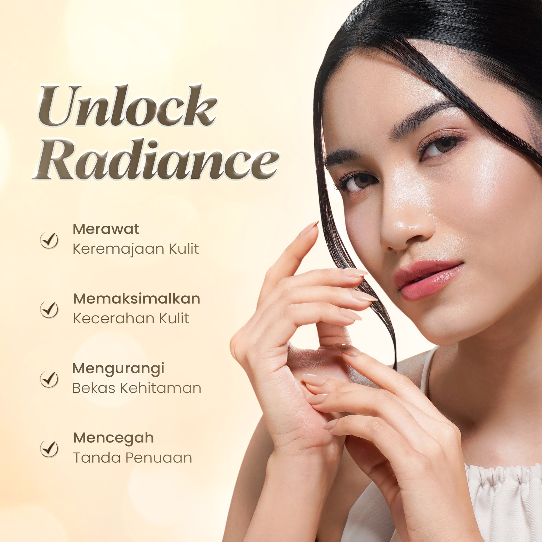 Glowsicha - Salmon DNA Serum - Mencerahkan Melembabkan Anti Aging Cerah Kencang Glowing Perawatan Wajah Anti Keriput Skincare Serum BPOM Wajah Cerah Lembab Awet Muda Skin Booster