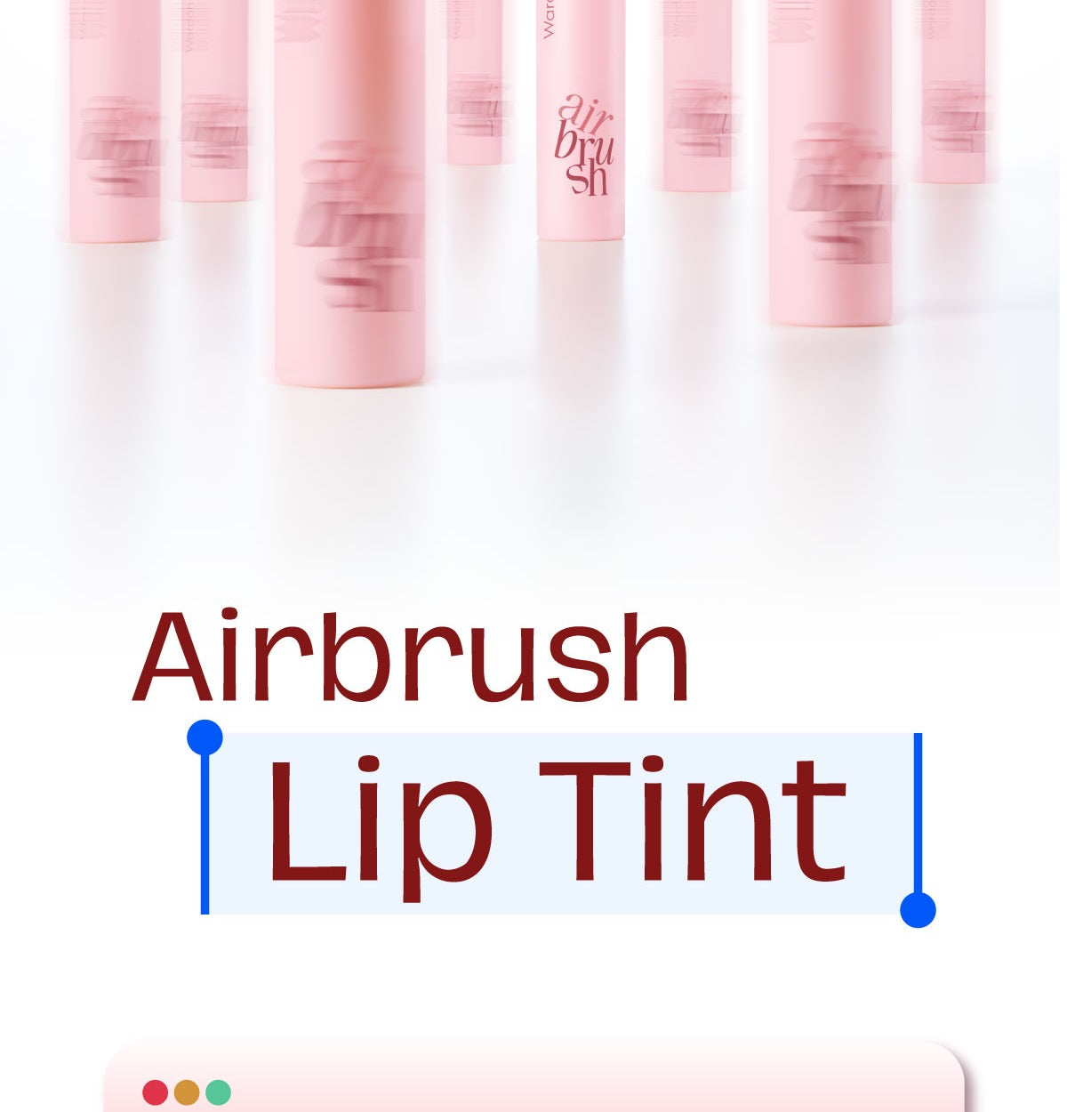 NEW! Wardah Airbrush Lip Tint - Soft-Blur Finish-Longlasting-Lightweight-Hydrates -Tahan Lama 24 Jam - Lip Stain - Lipgloss - Liptint - Lipstik - Lipcream - Lip Matte - Makeup