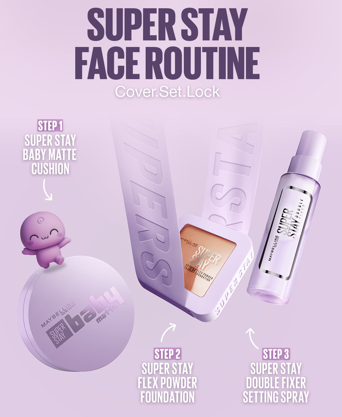 [NEW LAUNCH] NINGNING CHOICE - MAYBELLINE OFFICIAL Superstay Baby Matte Cushion 24H Baby Smooth Blurring Matte Oil Control Full Coverage Refill Transferproof Waterproof Matte Makeup Tidak Transfer Minim Oksidasi Cocok Untuk Kulit Berminyak Kulit Kering