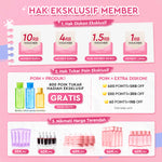 [OUTING SET]Glad2Glow Double Bright Day Cream 4PCS tone up 4in1 bundle cerah Niacinamide Moisturizer brightening wajah cream pemutih wajah day cream Night Cream whitening cream skincare glowing BB cream Mencerahkan warna kulit halus g2glow official store