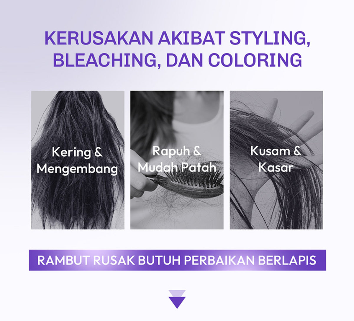 [NEW LAUNCH] Lavojoy Repair Me Now Shampoo Iris Garden 280ml  | Perbaikan Rambut Rusak Intens Dengan 3× Keratin + Ceramide Boost + ScalpBioEnergy Hydration Care | 3x Lebih Lembut, Lalus, Tanpa Mengiritasi