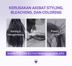 [NEW LAUNCH] Lavojoy Repair Me Now Shampoo Iris Garden 280ml  | Perbaikan Rambut Rusak Intens Dengan 3× Keratin + Ceramide Boost + ScalpBioEnergy Hydration Care | 3x Lebih Lembut, Lalus, Tanpa Mengiritasi