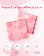 Magister Softlens Normal abu-abu coklat hitam seri Sepasang Lensa kontak diameter14.0-14.5MM kadar air 38% soflens