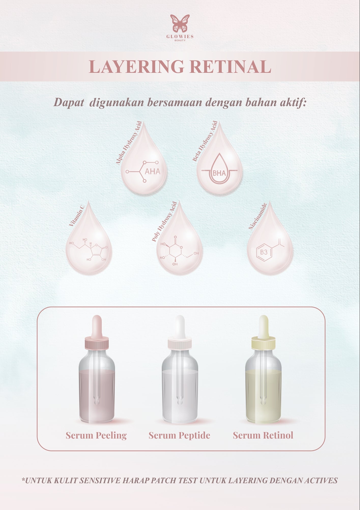 FLASH SALE Glowies Beauty Dreamy Moisturizer Skincare Repair Skin Barrier Melembapkan dan Meredakan Jerawat PIE/PIH with 7% Azeclair 6% Niacinamide Tranexamic Acid Alpha Arbutin Acne Calming Water Gel