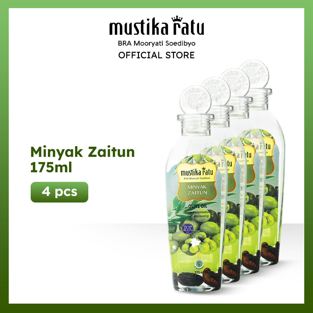 Mustika Ratu Bundle Minyak Zaitun 175ml - 4pcs