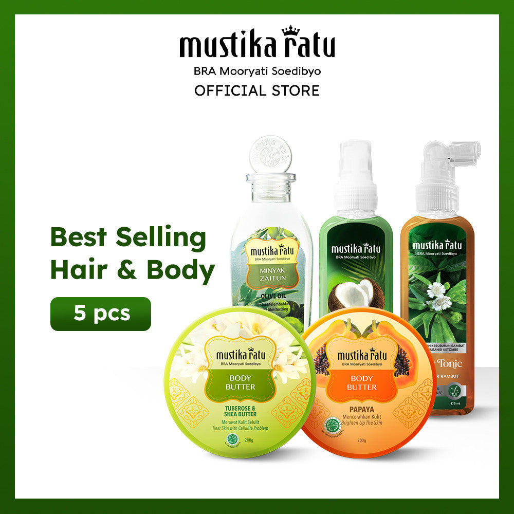 Mustika Ratu Best Selling Hair & Body