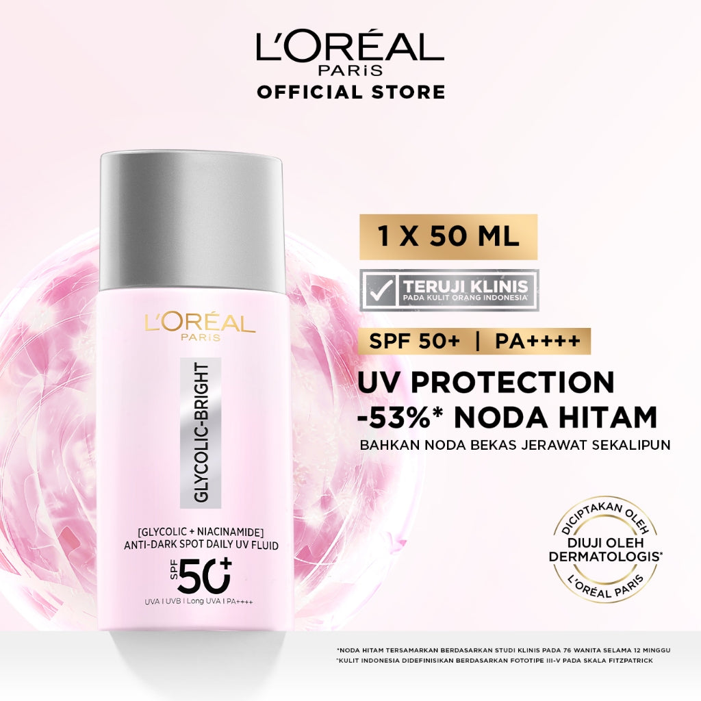 [NEW LAUNCH] L’Oreal Paris UV Defender Aquafusion Daily Water Gel Sunscreen SPF50+ PA++++, Sunscreen Seringan Air, 24 Jam Terhidrasi