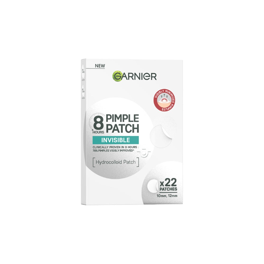 [EKSKLUSIF] Garnier Invisible Acne Patch Jerawat Transparan Isi 22 Pimple Patch Sticker jerawat kempes dalam 8 jam