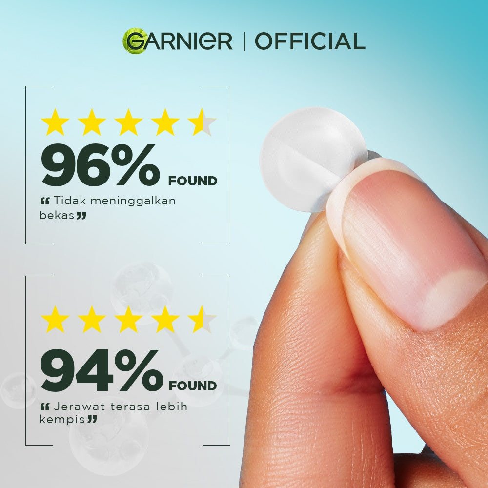 [EKSKLUSIF] Garnier Invisible Acne Patch Jerawat Transparan Isi 22 Pimple Patch Sticker jerawat kempes dalam 8 jam