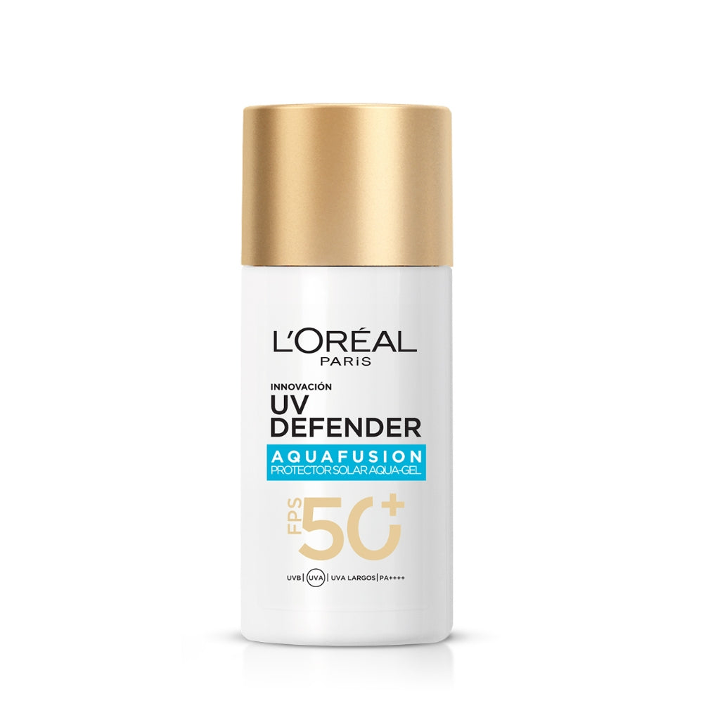 [NEW LAUNCH] L’Oreal Paris UV Defender Aquafusion Daily Water Gel Sunscreen SPF50+ PA++++, Sunscreen Seringan Air, 24 Jam Terhidrasi