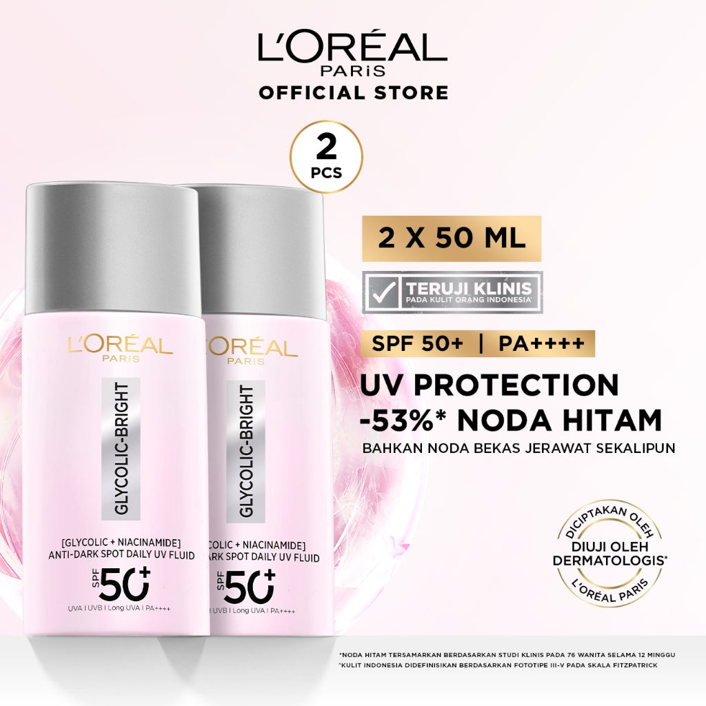 [NEW LAUNCH] L’Oreal Paris UV Defender Aquafusion Daily Water Gel Sunscreen SPF50+ PA++++, Sunscreen Seringan Air, 24 Jam Terhidrasi